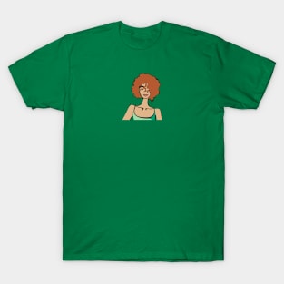 Redhead Girl Portrait T-Shirt